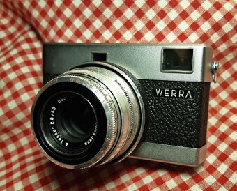 Werra 3 + Tessar 2.8/50, Flektogon 2.8/35, Cardinar 4/100 - 11