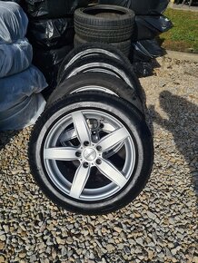 5x120 R17 DEZENT + 225/55 R17 zimné (BMW) - 11