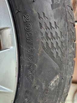 R17, 5x112 OCTAVIA + letné gumy Michelin/Bridgestone - 11