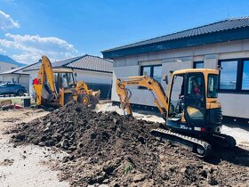 Výkopové a zemné práce s JCB 2dx/bager Hyundai/bobcat turbo - 11