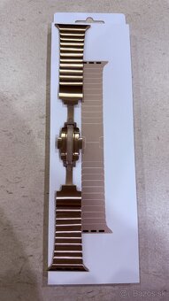 Predám Apple watch 10 46mm Titanium gold cellular - 11