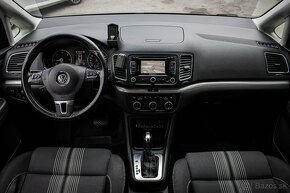 VW Sharan 2.0 TDI CR DSG, Bixenón, Navi, Ťažné, nelakované - 11