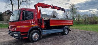 MERCEDES ATEGO 1624 TROJSTRANNÝ SKLÁPAČ + hydr. ruka - 11