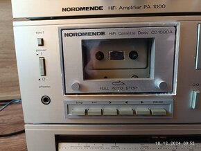 NORDMENDE... stereo zosilňovač,tuner, tape deck - 11