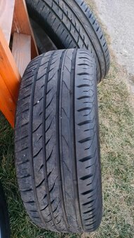 Predám letné pneumatiky 205/55r16 hliníkové disky Mazda - 11