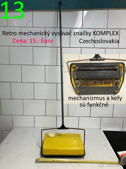 Retro žehličky varič kávovar a ventilátor - 11