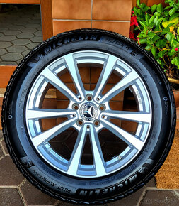 zimné alu R18 5x112, pneu 235/55, Mercedes GLA - 11