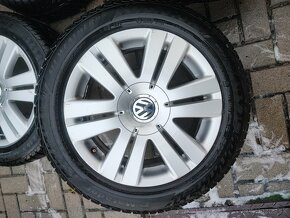 Predám celoročnu sadu kolies 206/55R16 rozteč 5x112 R16 - 11