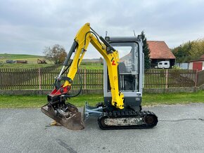 Minibagr Wacker Neuson ET16 hyd.podvozek+svahovka,2500mth - 11