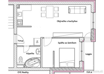 Na predaj moderné a úsporné 2-izbové tehlové byty s loggiou - 11