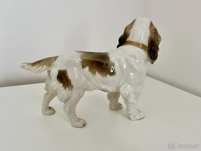 Porcelanovy pes springerspaniel Hutschenreuther - 11