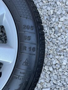 Zimné alu disky s pneumatikami 205/55 R16 - 11