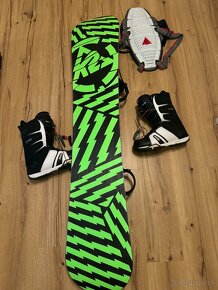 Snowboard K2 163cm +Topanky NITRO+chranic - 11