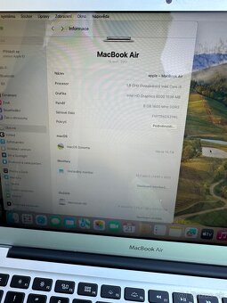 MacBook Air 2017, OS sonoma, 8GB, SSD 250+256+128GB - 11