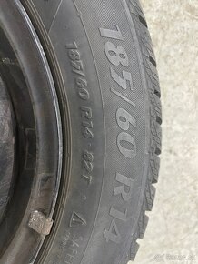 Zimné pneumatiky 185/60 R14 s diskami - 11