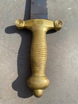 Vojenský tesák Gladius s pilou M1842 F.Horster Solingen - 11