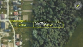 HALO reality - Predaj, pozemok pre rodinný dom   2716 m2 Čer - 11