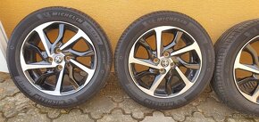 Toyota yaris letná sada 4x100 r16 michelin pneu 195/55 r16 - 11