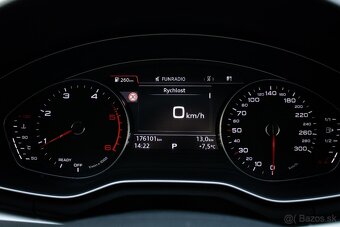 Audi A4 Avant B9 2.0 TDI automat, ACC, el. ťažné, lane asist - 11