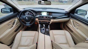 2013 BMW F10 520d 135kw,8st automat,menený motor a rozvody - 11