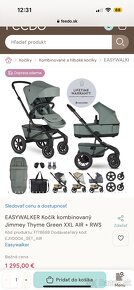 Easywalker Jimmey set XXL vo farbe Pine Green - 11