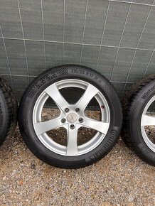 Zimný set VW 5x112, 215/55 R17 Continental TS870P - 11