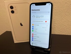 iPhone 11 128Gb 100% Zdravie Batérie TOP STAV - 11