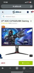 aoc monitor 27” 240hz - 11