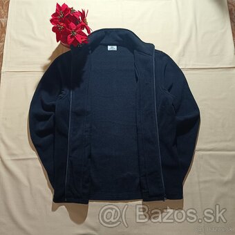 Lacoste čierna flísová mikina fleece jacket full zip L - 11