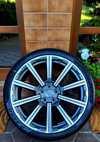 alu R20 5x112 ET33 bicolor, orig. AUDI Q7, TOP stav - 11