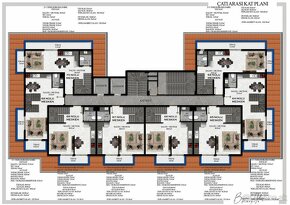 Štýlové apartmány v blízkosti centra v Alanyi Avsallar - 11