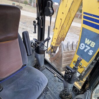 Traktorbager KOMATSU WB 97S( JOYSTICK 2007 - 11