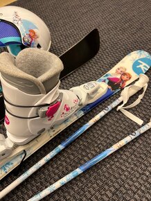 Predám detské dievčenské Lyže Rossignol Frozen 80cm + palice - 11