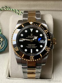 Rolex Submariner Date, Nové, 41mm, Zlato-čierne - 11