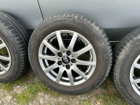 Hyundai i30 letna sada hlinikove disky + pneu 195/65/R15 - 11