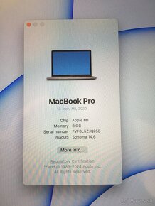 MacBook Pro M1 - stav noveho PC - bateria 98%. - 11