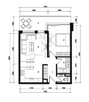 PRENÁJOM - Nový moderný 2-izbový byt, TEHELNÉ POLE, Bajkalsk - 11