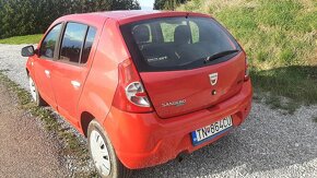 Predam Dacia Sandero 1.4Mpi len 89000km r.v.2009 - 11