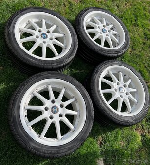 Hlinikove disky 5x120 r17 + pneu 225/45 ZR17 - 11