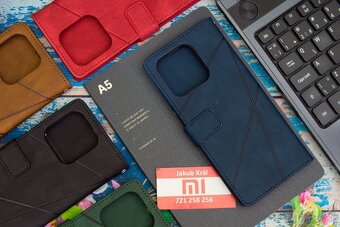 Dvojfarebné zatváracie puzdro pre Xiaomi, Redmi a Poco - 11