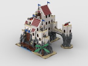 Lego MOC Pirat Pevnost Lorda Igtorna - 11