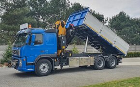 8785 - Volvo FM 440 - 6x2 – Valník/Sklápěč + HR-EFFER 305S6 - 11