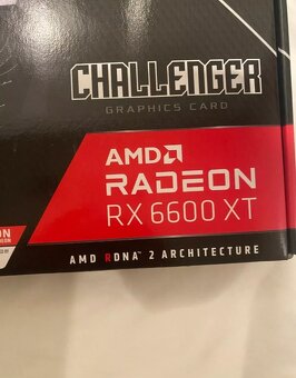 NOVÁ Grafická karta ASRock Radeon RX 6600 Challenger D 8G - 11