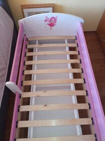 Detská posteľ BABY DREAMS 140/70-vzor Víla+madrac/box/stolik - 11