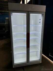 Prosklená chladicí lednice 117x63,5x226cm - 11