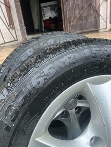 5x112 r15 elektróny VW + zimne pneu 195/65 r15 Semperit - 11