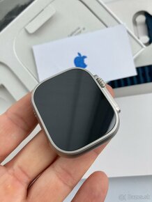 Originál APPLE WATCH ULTRA 2 49 TITANIUM  BLUE Ocean Band - 11