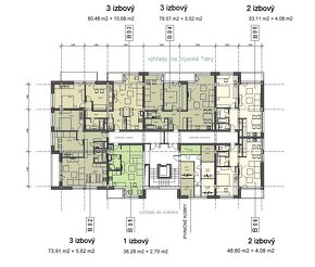 LUNA RESIDENCE | Bytový dom "B" – 1, 2, 3 izbové byty - 11