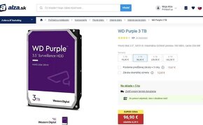 4 / 3 / 2 TB Western Digital Purple™ Red Pro™ - nepouzite - 11