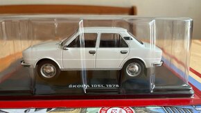 Škoda 105, 110r, 130 rs, 1000,Tatra 603, 613 Hachette 1:24 - 11